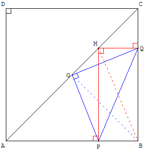 Triangle rectangle isocèle