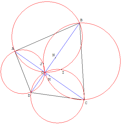 Quadrilatère orthodiagonal