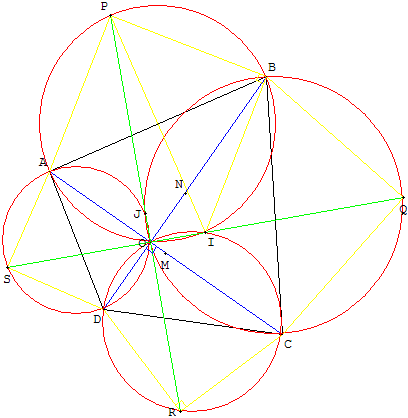 Quadrilatère orthodiagonal