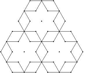 3 pentagones