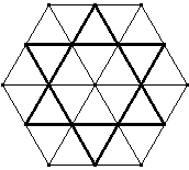 Hexagone et réseau