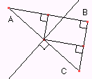 Médiatrices et triangle rectangle