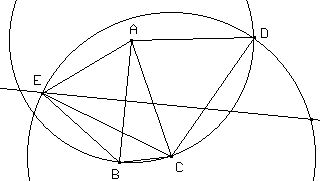 3 triangles isocèles - solution