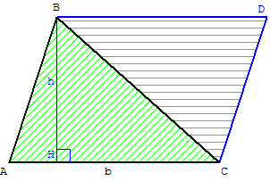 triangle dans rectangle