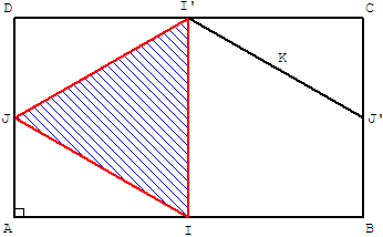 triangle dans un rectangle