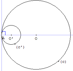 Deux cercles tangents