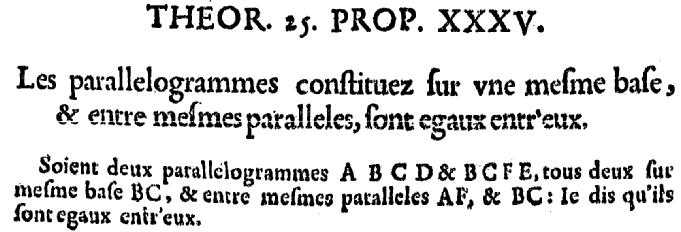 Elements d'Euclide page 62 - bnf Gallica