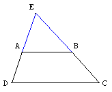 Trapéze et triangle