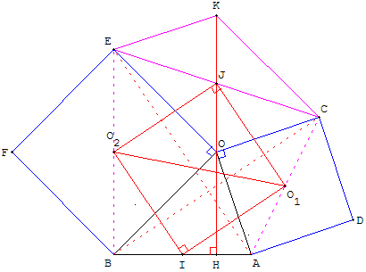 Autre triangle rectangle isocèle
