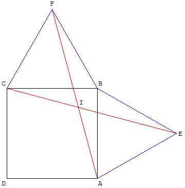Deux segments isométriques