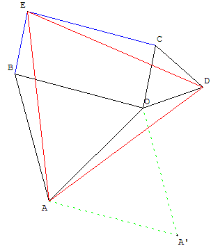 Trois triangles équilatéraux