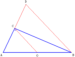 Démonstration de la réciproque - Triangle isocèle