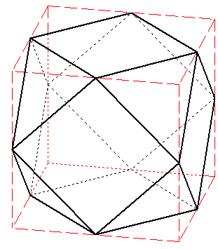 Cube fortement tronqué