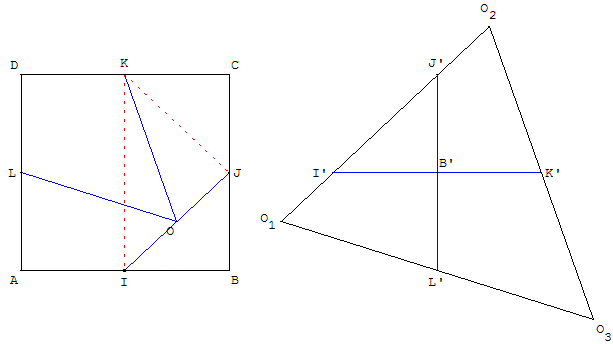 Puzzle et triangle isocèle